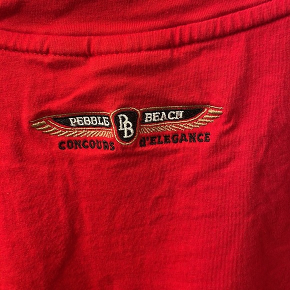 Ferrari Puma Red Logo T Shirt from Pebble Beach Concours - Picture 5 of 6